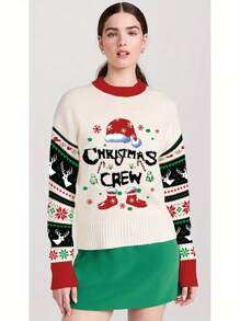 Spread Christmas Cheer With Our Cozy Sweaters - Green And Red, Sizes S To XL Available Now - Milky - View 2
