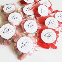 Pegatinas personalizadas: Pegatinas de boda, pegatinas de embalaje, pegatinas de sobre, pegatinas de caja, pegatinas de papelería, pegatinas de regalo, adhesivas, reutilizables, personalizadas, para cumpleaños, para inauguración de casa, para graduación, regalo personalizado - Personalización de texto circular - Ver 9