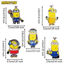 Universal 1/10 piezas Edición de coleccionista Insignia de lujo Alfiler de solapa de aluminio Joyería metálica divertida y única regalo ideal para amigos Día de San Valentín Aniversarios Celebraciones de  Uso diario Licencia oficial - MN-76151 - Ver 3