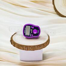 1个数字戒指计数器，方便的指环计数器，适用于冥想、瑜伽、锻炼、计数、缓解压力