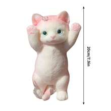 Catss Hands Up Catss Kneading Stress Relieving Toy Plush Toy Simulation Catss Kneading - 粉色 - 查看 5