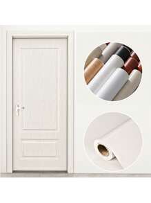 1 Roll Of Light Color Wood Grain Contact Paper, Artificial Wood Texture Self-Adhesive Wallpaper Oil-Proof And Waterproof, Suitable For Walls, Cabinets, Tables, Chairs, Room Background Renovation Stickers