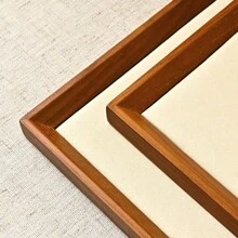 Oirlv 复古实木珠宝戒指首饰展示收纳盒托盘架耳环首饰收纳盒展示柜抽屉 - 實木盤 - 查看 9