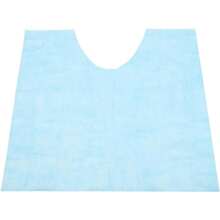 CNCEST Disposable Toilet Mat, 25 Pcs Non-Slip U-Shaped Contour Toilet Mat Waterproof Fabric Training Floor Mat Incontinence Pads Toilet Training Rug For Bathrooms Floor Home Bathroom Decor Bathroom Accessories Bathroom Organizer Summer Back To School
