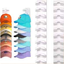 1 Peça Organizador de Chapéus, Suporte para Chapéus de Parede com Adesivo Forte, Capaz de Armazenar até 10 Chapéus, Suporte para Armazenamento de Bonés de Beisebol Sem Furos, Para Festa de Revelação de Sexo, Perfeito para Aniversários, Casamentos, Festas, O Presente Perfeito para Colegas, Amigos e Família, Volta às Aulas