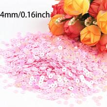 AB Pink Flower Paillettes Sequin 3mm-30mm Flat Round PVC Sequins Embroidery Craft Paillette For DIY Needlework Sewing Garment Jewelry Making Lentejuelas Coser - 20 Grams - View 7
