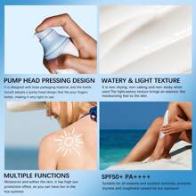 SKIN1004 Centella Sunscreen SPF 50, 50ML Madagascar Sunscreen Face Serum, Daily UV Defense Sunblock Summer Sunscreen For Face - White - View 5