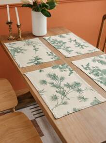 印花布餐垫 双层隔热餐桌垫 杯垫 碟垫 碗垫 锅垫 家用餐垫