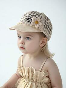Baby Sun Hat, Thin Summer Breathable Mesh Brimmed Baseball Cap For Infant Toddler Girls, Suitable For Outdoor Activities, 3-24 Months - Multicolor - View 4