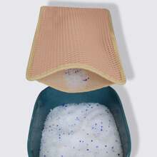 Double - Layer Cat Litter Mat: Anti - Slip And Anti - Spill Cat Supplies For Collecting Cat Litter - Multicolor - View 5