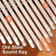 Kalimba de 17 teclas - Piano de pulgar - Mbira - Madera sólida portátil con bolso de transporte e instrucciones para amigos y familia