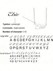 1PC Personalized Children Boys And Girls Simple DIY Name Stainless Steel Necklace, Fashionable Personalized Simple Cursive Alphabet Font Stainless Steel Five-Pointed Star Choker Necklace, Birthday Jewelry Family Holiday Gift For Mother On Mother Day Silver,Customized For Delicate Gift For Kids, Baby Shower,Back To School Winter Gift Ideas Boy Girl Valentine's Da(Complimentary Beautifully Packaged Gift Box)