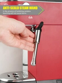 Coffee Machine Steam Nozzle Replacement Compatible With Delonghi EC685 Models Stainless Steel Steam Wand Nozzle Kits Coffee Machine Accessories Back To School