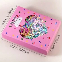 Hộp quà phụ kiện tóc nhiều màu sắc dành cho bé gái, 786 món, bao gồm kẹp tóc, dây buộc tóc, băng đô, phụ kiện tóc dễ thương hàng ngày, dây buộc tóc đuôi ngựa, chun buộc tóc, kẹp tóc mái và nhiều hơn nữa. - Nhiều màu - Xem 5