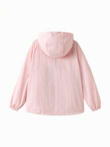 Balabala Boys' And Girls' Lightweight Outdoor Jacket, Spring Casual Style - Red Coffee Color - View 5