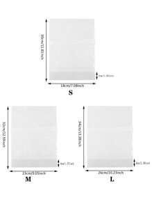 S/M/L 100个透明包装袋，带扎带的吐司面包袋，透明散装面包袋，用于自制面包的塑料烘焙袋，透明面包食品包装袋，透明塑料袋，用于糖果棒棒糖饼干包装玻璃纸袋，圣诞节婚礼生日派对装饰烘焙礼品袋 - 無色 - 查看 2