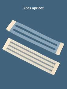 2 件装女士胸罩延长带，带超长 3 个挂钩弹性面料胸罩肩带延长内衣配件身体护理，适用于旅行、运动、户外、腰带 - 彩色 - 查看 5