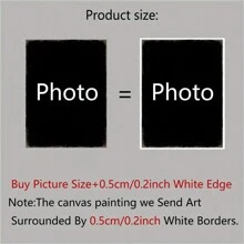 1 件无框，经典复黎咖啡馆帆布印刷品，黑白复古墙壁艺术，时尚女性喝咖啡，节日主题壁挂，通用款，无需电力或羽毛 - 彩色 - 查看 9