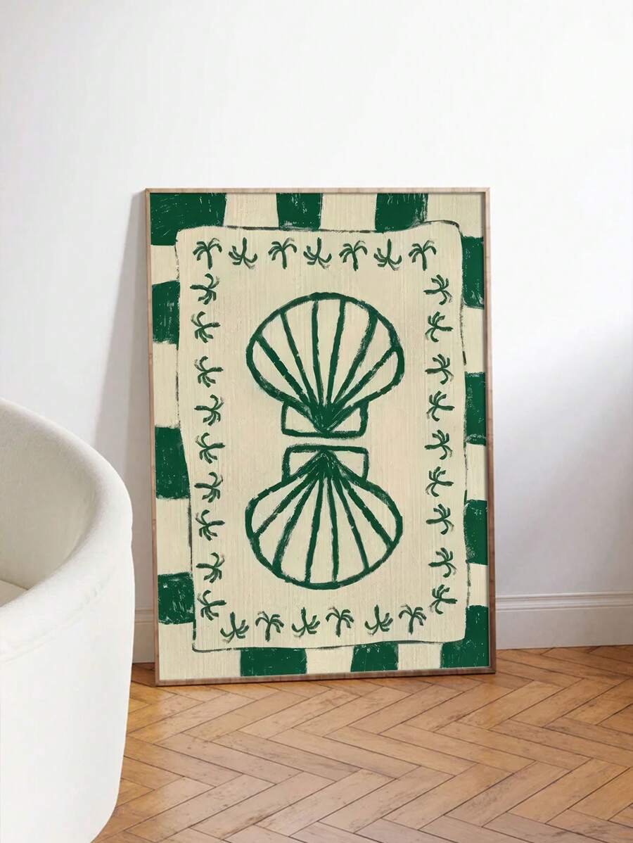 1 件无框复古美学帆布海报 - 无框装饰宿舍墙壁艺术适用于家庭装饰