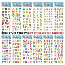 100+ Style Random Ship 6pcs Cartoon Bubble Stickers Children Daily Decoration Stickers Waterproof Creative Graffiti Stickers Puzzle Sticker Toys Gift For Kids - Multicolor - View 15