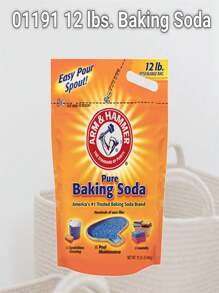 Church & Dwight 01191 12 Lbs. Baking Soda - Multicolor - View 2