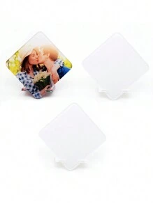 1pc Creative New Thermal Sublimation Blank Acrylic Photo Frame Thermal Transfer For Printing Acrylic Home Photo Decoration Gift Gifts Birthday Graduation