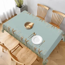 1pc Disposable Rabbit-Themed Tablecloth - Perfect For Birthday Parties - Outdoor Picnics & Gatherings Charming - Multicolor - View 3