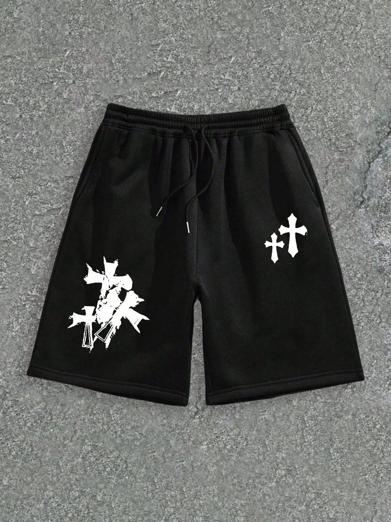 Men's Solid Color Loose Casual Shorts