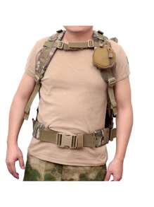 1pc Simple Style Oxford Coin Purse, Portable Round Keychain Pouch With Carabiner Clip For Men And Women, Mini Purse - Perfect Gift For Travelers & Hikers Spring School Supplies