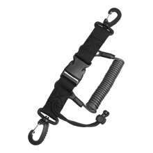 1 Stück Anti-Verlust Federspann-Ködergreifer Schlaufe mit guter Elastizität, geeignet für Bergsteigen, Unfallseil, passend für Tauchen, Surfen (33cm)