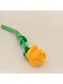 1 件毛绒玫瑰花束、窗帘夹、新娘花束、家居装饰、母亲节、情人节礼物、可折叠人造花房间、粉色毛绒、毛绒花束 - 彩色 - 查看 10