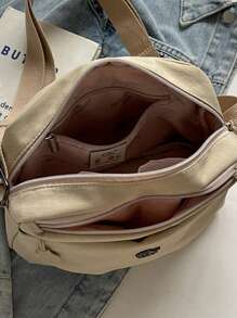 Crossbody Handbags For Women With Multi Pocket Shoulder Bag Nylon Travel Purse