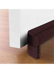 1 Meter Door Sweep Draft Stopper - 1pc Door Bottom Seal For Exterior & Interior Doors - Dust And Noise Insulation Weather Stripping Draft Guard Insulator,Door Bottom Sealing Strip, Wooden Door Sound Insulation Strip, Anti-Theft Door Room Door Wind Strip, Door Seam Sticker Strip, Door Toilet Door Bottom Strip