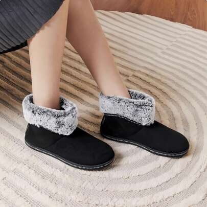 Skechers 现代舒适冬季系列女士时尚保暖内衬保暖休闲短靴