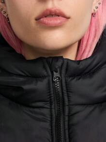 Nike Unisex Sportswear Classic Puffer - Black / White - View 7