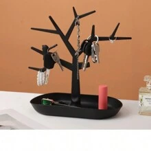 1PC Tree Hanger Creative Necklace Jewelry Necklace Bracelet Jewelry Display Rack Creative Earrings Ring Storage Rack - Multicolor - View 9