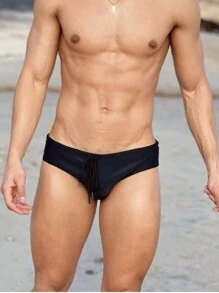 Bañador de lycra - Negro - Ver 1