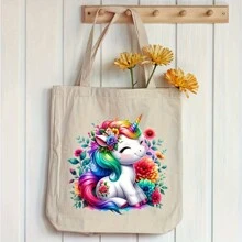 1 件/2 件/3 件独角兽热转印贴片 - DIY 熨烫、可洗贴花，适用于 T 恤、牛仔裤、连帽衫、手提包和枕头 - 彩色 - 查看 7