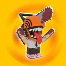 Crunchyroll 1PC Officially Licensed Denji Figural Bank Metamorphosis Exquisite Craft Animation Peripheral New Favorite Creative Deposit Box Financial New Choice Public Security Demon Hunter