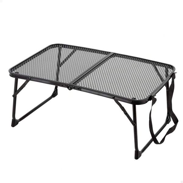 Aktive Pequena mesa dobrável de camping com anti-capotamento e estojo preto ultraleve para churrasco ✅ Entrega 24/48 horas para Espanha (península)