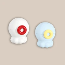 Washable Octopus Lint Roller - Reusable Sticky Pet Hair Remover For Clothes, Furniture, Car, Strong Adhesive Fabric Cleaner With Cute Design