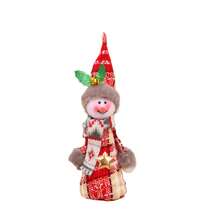 Christmas Tree Ornaments Hanging Cute Doll With Bell Decorations For Door Wall Window Indoor Outdoor Party Supplies