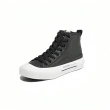 Skechers 时尚复古舒适中帮休闲帆布滑板鞋