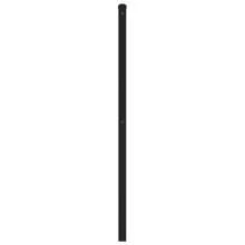 Cabecero de metal negro 140 cm