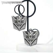1PC TRANSFORMERS Móc khóa kim loại được cấp phép chính thức Túi áo sơ mi Quần áo khoác Trang trí đa năng Phong cách cá tính tuyệt vời Móc khóa Quà tặng sinh nhật ngày lễ năm mới cho gia đình và bạn bè - bạc 2 - Xem 5
