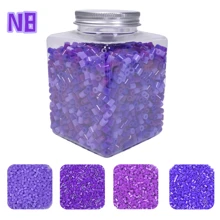 Pana-beads 节日装饰 5MM 熔珠、铁珠、400 件/3000 件/5000 件/罐、儿童艺术拼图珠子 Perler 珠子 DIY 手工礼品玩具、熔珠手工像素艺术 DIY 拼图 3D 拼图 DIY 熨烫珠子手工艺品制作