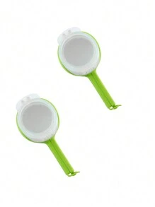 1 Food Preservation Sealing Clip, Discharge Nozzle, PP Material, Moisture-Proof Tea Bag, Clip Snack Bag, Coffee Bag, Sugar Bag, Oatmeal Bag, Suitable To Use In Kitchen, Kitchen Storage Goods - Multicolor - View 9