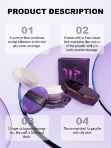 Urban Decay All Nighter 持久定妆散粉 10g / 0.35 盎司 | 哑光妆效和控油 | 16 小时持妆 | 半透明配方 | 保持妆容一整天 | 轻盈不结块 | 无油透气 | 非常适合油性和混合性肌肤 | 打造完美无瑕的妆容 - Translucent - 查看 3