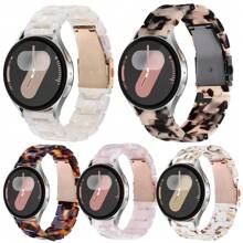 Correas de repuesto para relojes de resina, ligeras y de colores, de 20/22mm, pulseras para reloj inteligente, compatibles con Galaxy Watch 3 45mm/Galaxy Watch 46mm/Gear S3 Frontier