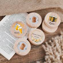 Personalized Bottle Openers, Bulk Wedding Favors, Fridge Magnet Wooden Bottle Openers, Customized Name Bottle Openers, Souvenir Party Favors